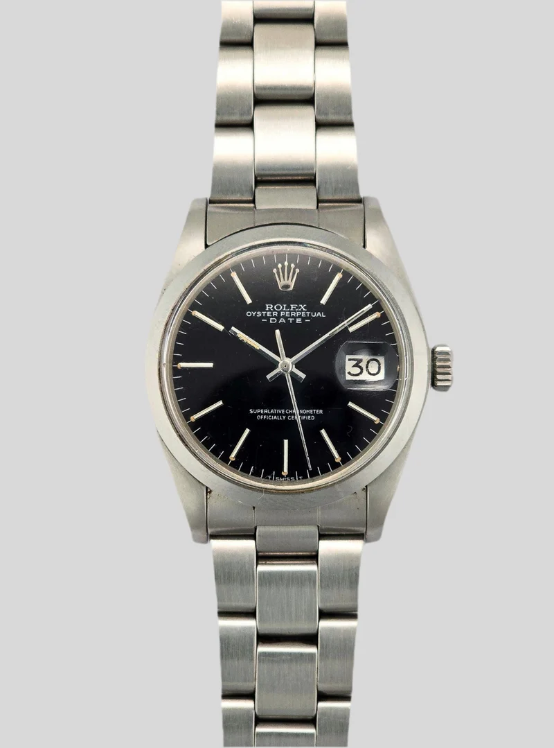 Rolex Date ref.1500 black