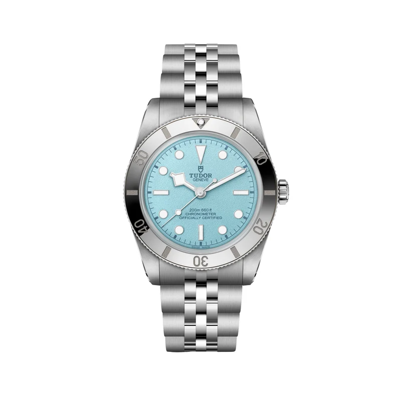 Black Bay 54 "Blue Lagoon" 37mm - Blue on Bracelet