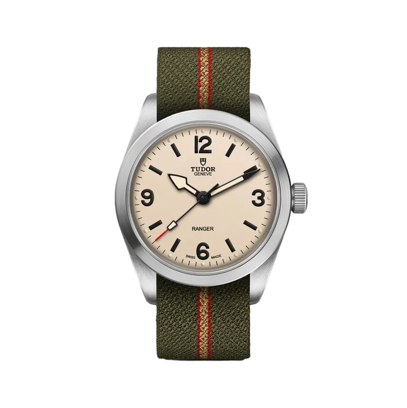 Ranger 36mm - Beige on Fabric Strap