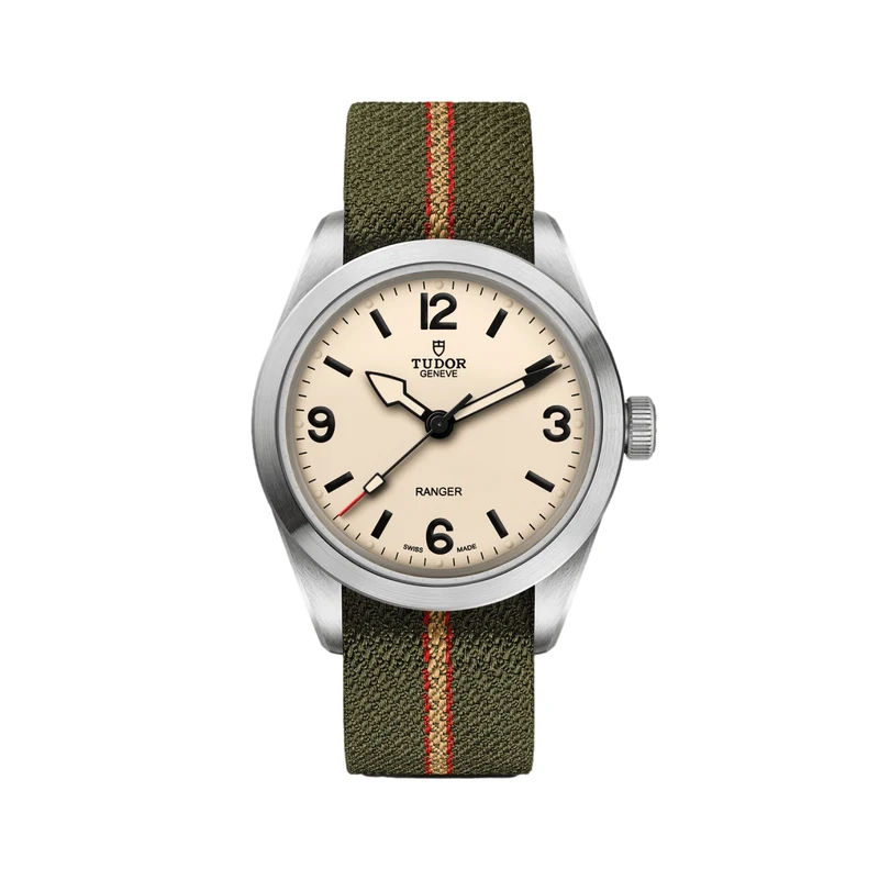 Ranger 39mm - Beige on Fabric Strap