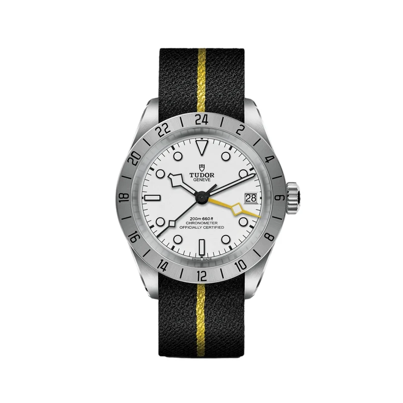 Black Bay Pro GMT 39mm - Opaline on Fabric Strap