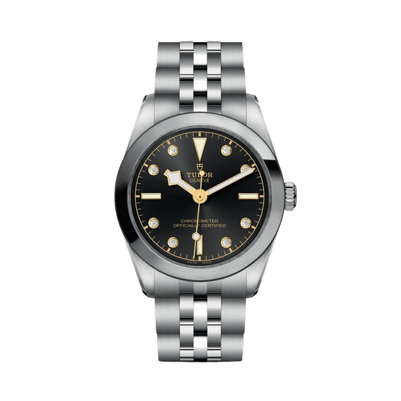 Black Bay One 31mm - Anthracite, Diamond Set on Bracelet