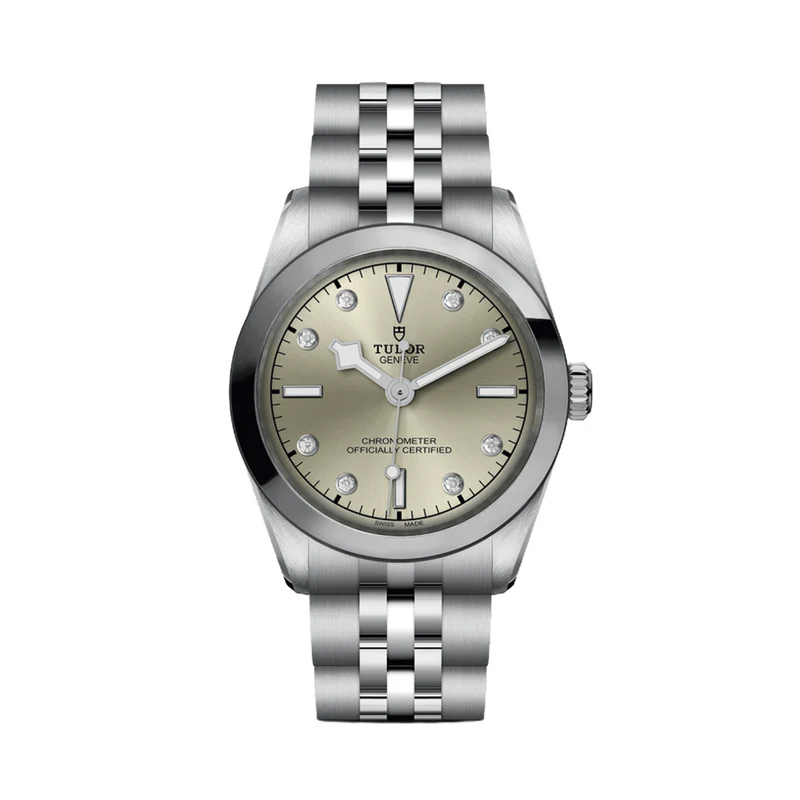 Black Bay One 31mm - Light Champagne, Diamond-Set on Bracelet
