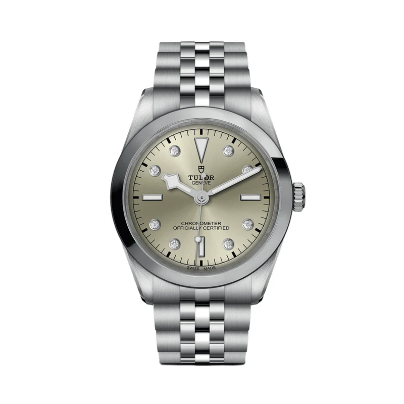 Black Bay One 36mm - Light champagne, Diamond-Set on Bracelet