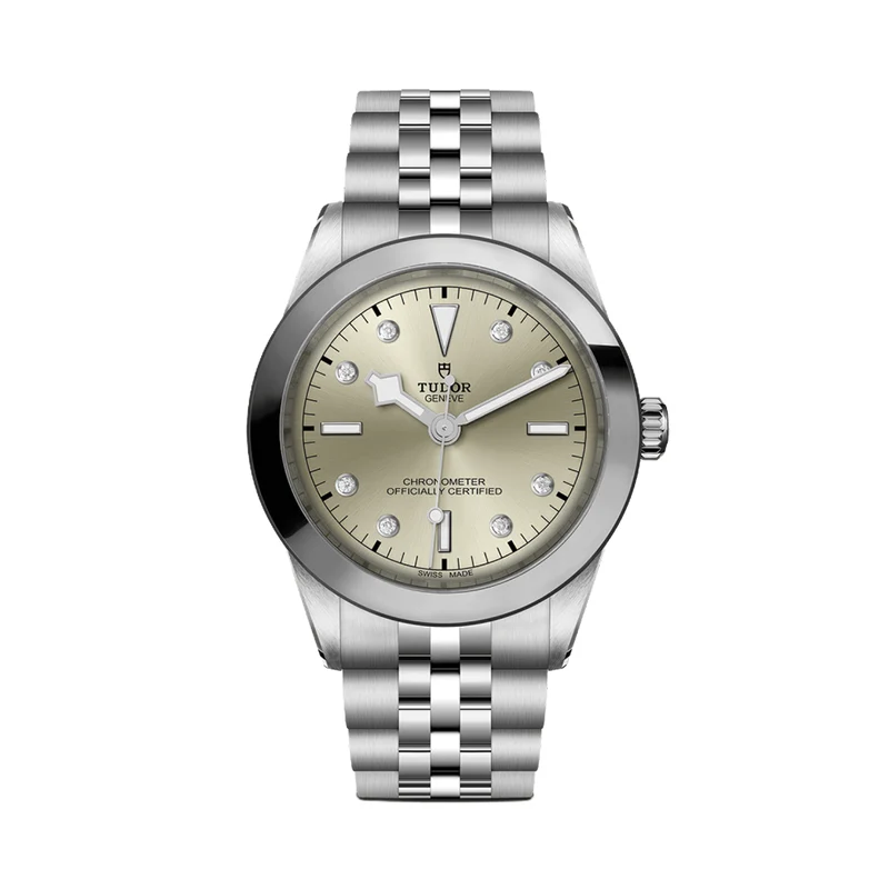Black Bay One 39mm - Light-Champagne, Diamond-Set on Bracelet