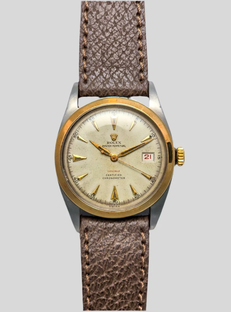 Rolex 6104 “Ovettone” steel & gold