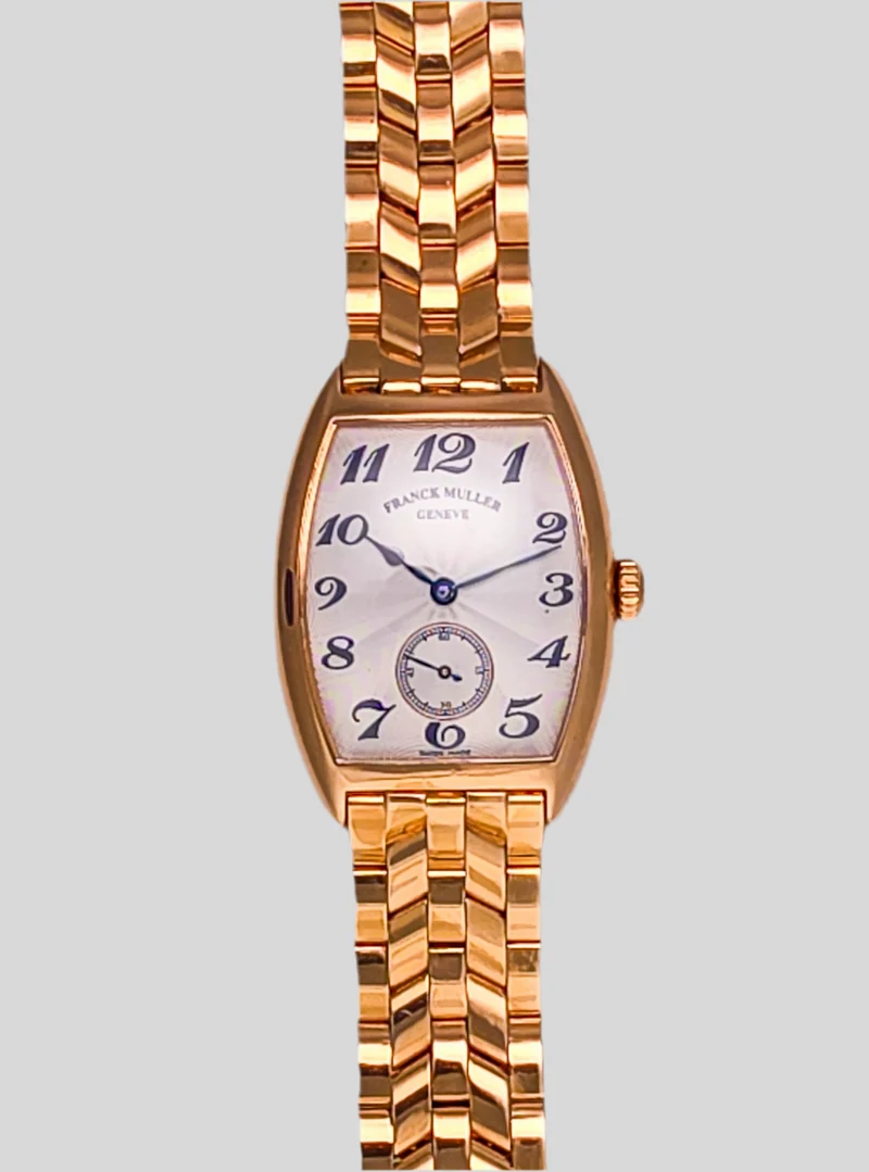 Frank Muller Casablanca Cintrée Or Rouge
