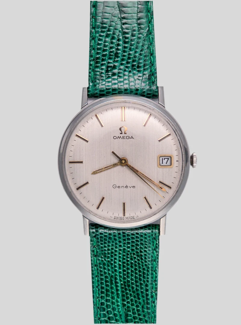 Omega Genève steel 132.019