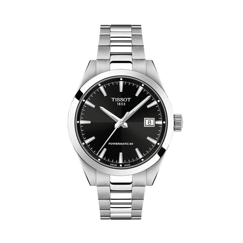 Gentleman 38mm - Black on Bracelet