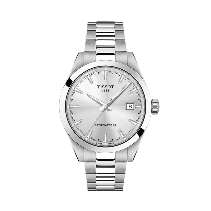 Gentleman 38mm - Silver on Bracelet