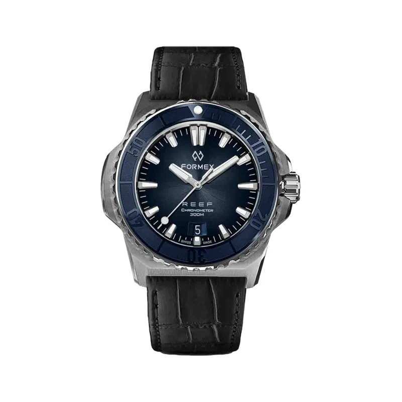 Baby REEF Automatic Chronometer COSC 300M 39.5mm - Blue