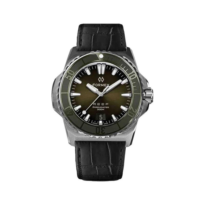 Baby REEF Automatic Chronometer COSC 300M 39.5mm - Green
