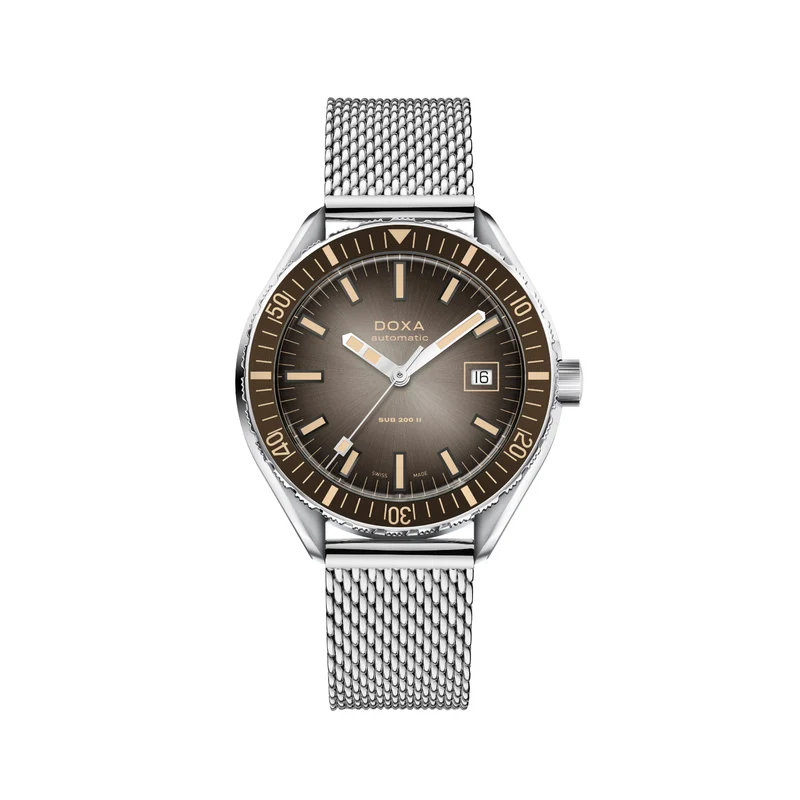 SUB 200 II Sharkhunter Vintage 44mm - Black on Mesh Bracelet