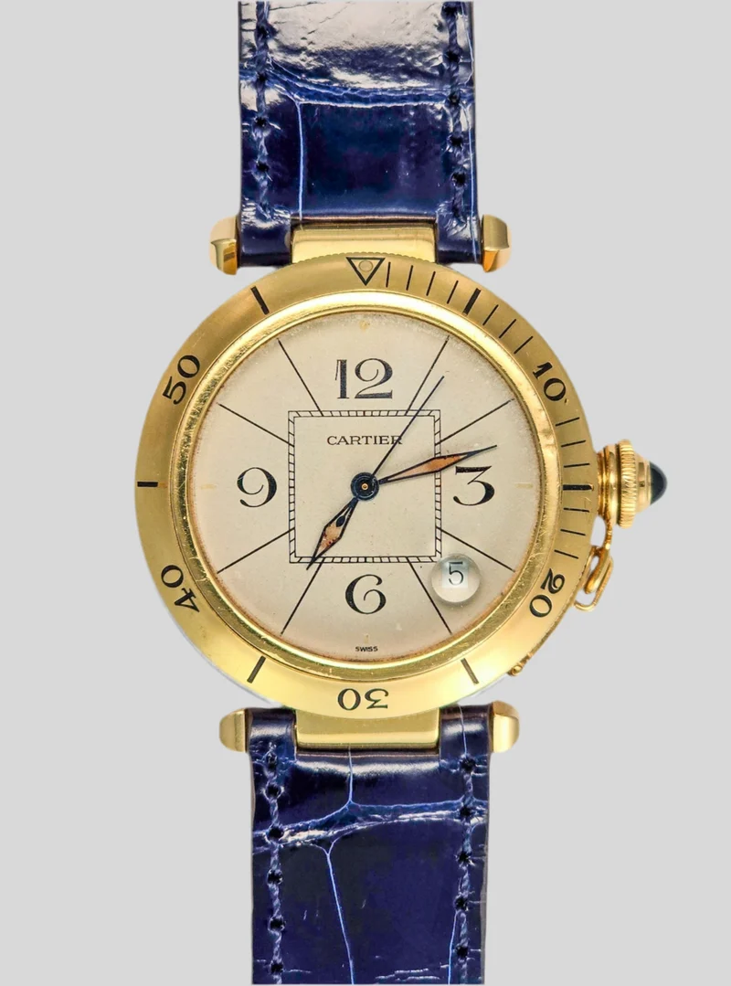 Cartier Pasha Ref.1989 yellow gold