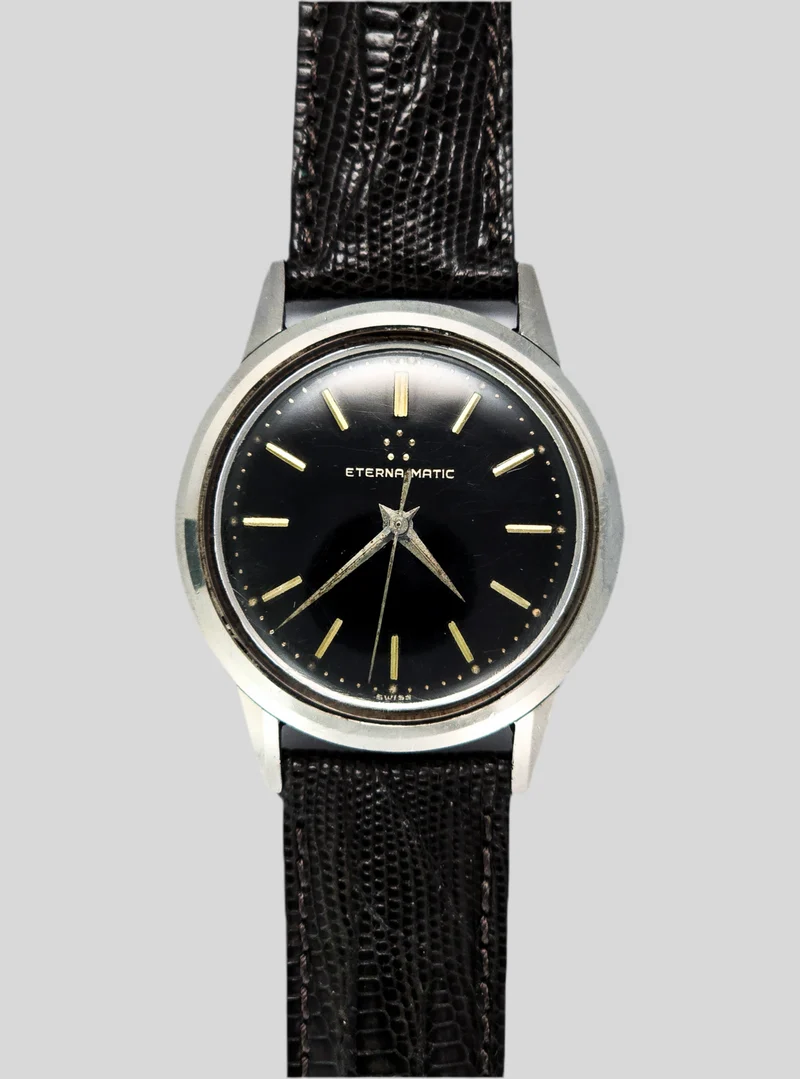 Eterna Matic black gilt dress