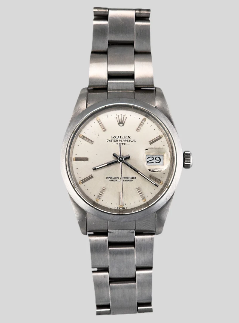 Rolex Date ref.15000 white