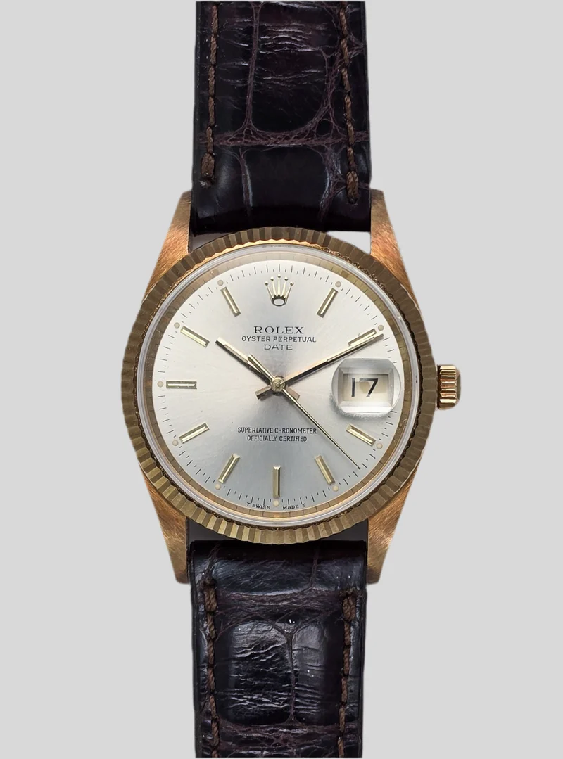 Rolex Gold Oyster Date Ref. 15238