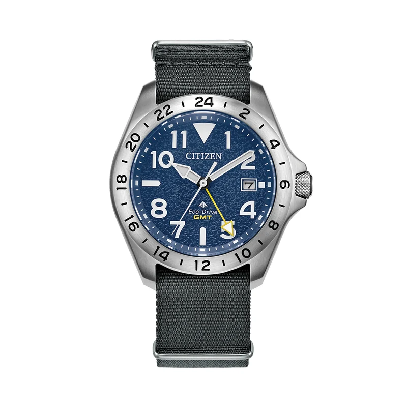 Promaster Land GMT 39.5mm - Blue on Fabric Strap