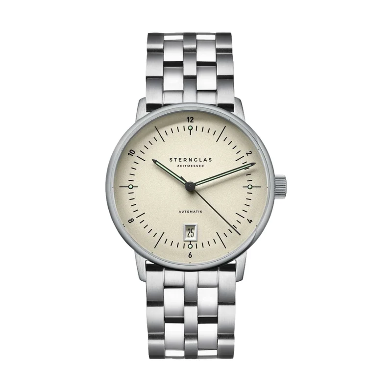 Naos Pro Automatic 38mm - Ivory on Bracelet