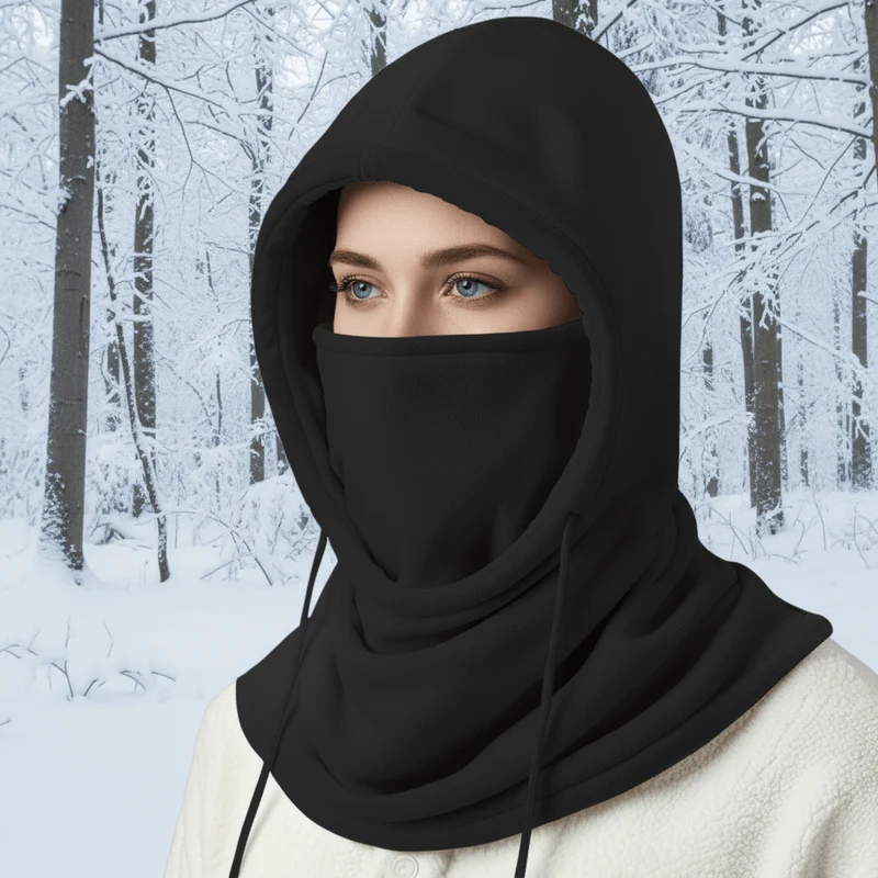 Frostkern – Berretto Invernale Con Protezione Per Il Collo E Strato Esterno Antivento
