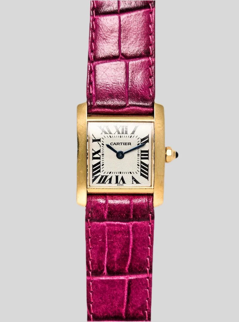 Cartier Tank Francaise gold 1820
