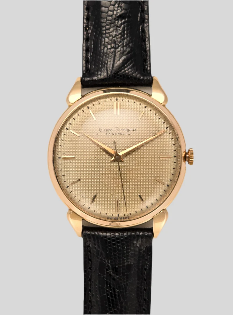 Girard Perregaux rose gold honeycomb