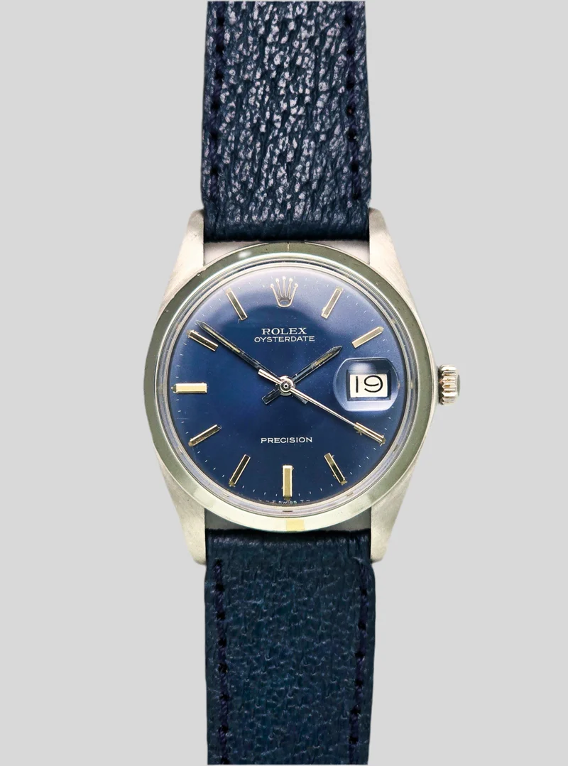Rolex Oysterdate Precision blue