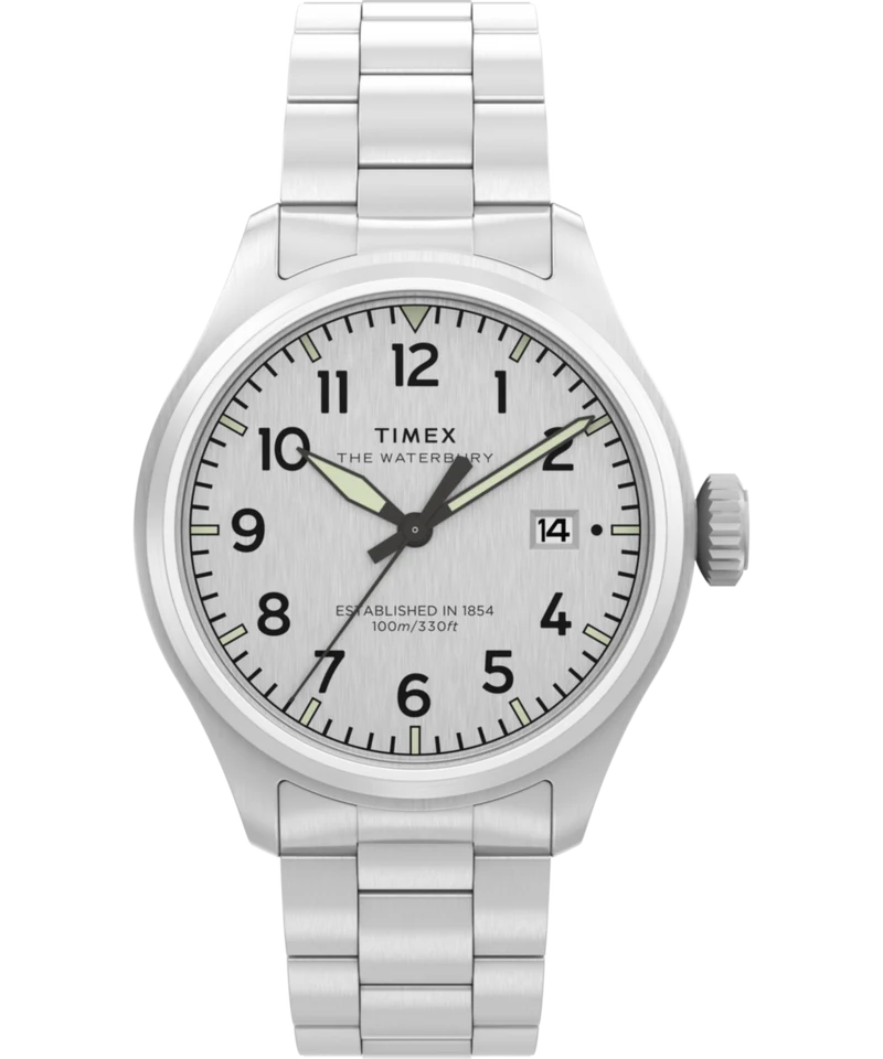 Waterbury Ace 41mm Stainless Steel Bracelet Watch
