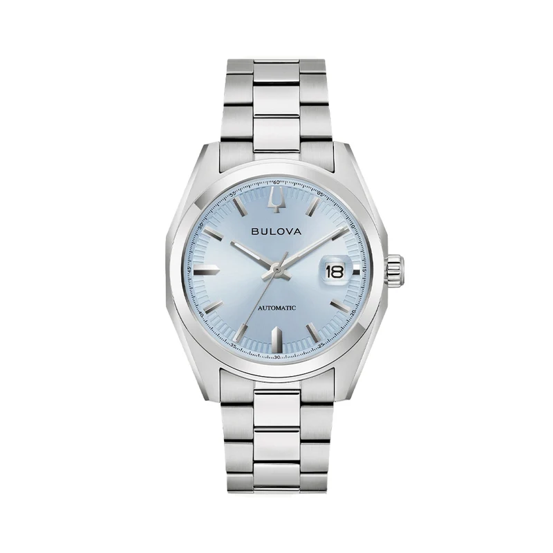Classic Surveyor Automatic 39mm - Light Blue on Bracelet