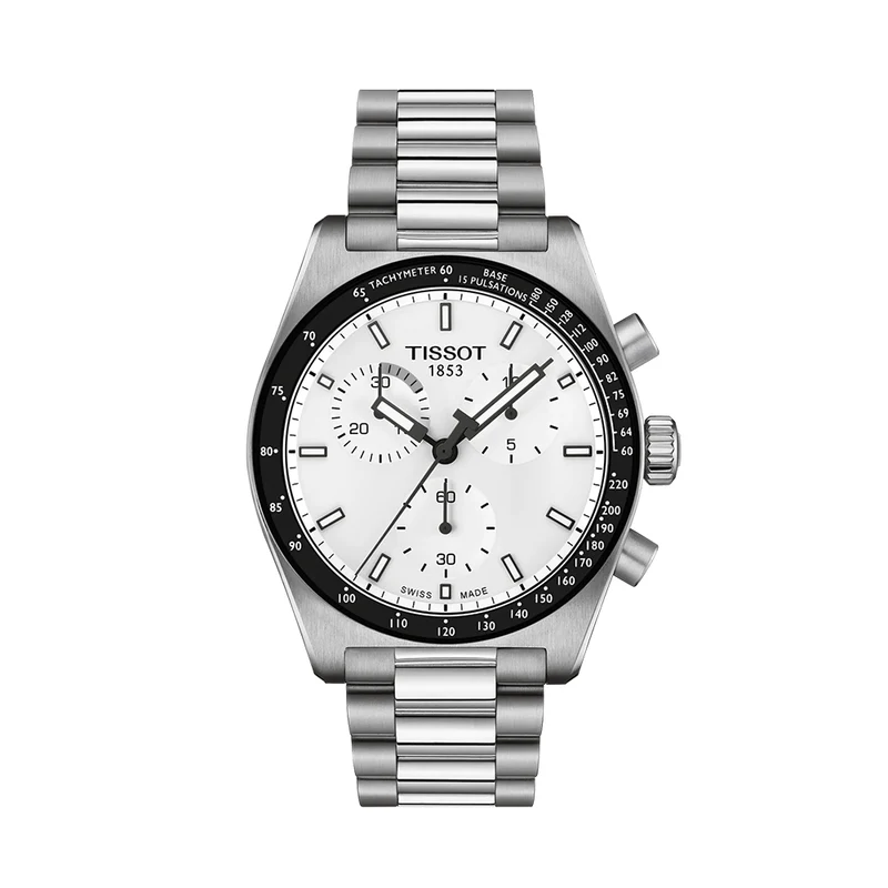 PR516 Quartz Chronograph 40mm - White on Bracelet