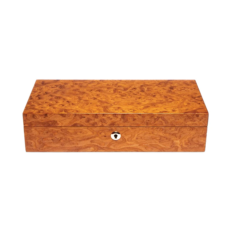 Heritage Five Watch Box - Burr Walnut