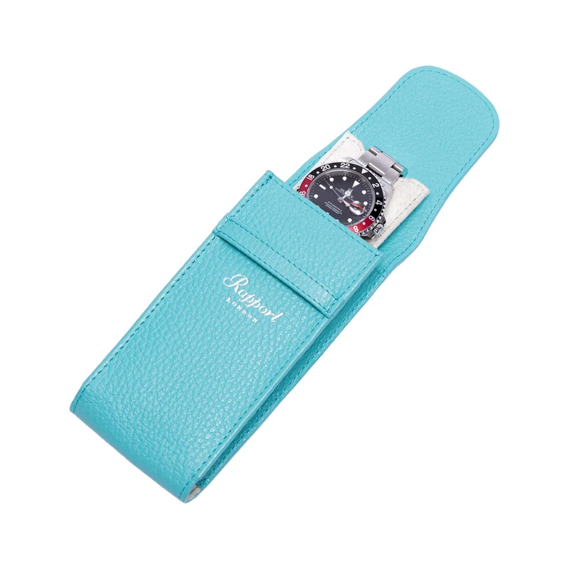 Portobello Single Watch Pouch - Turquoise