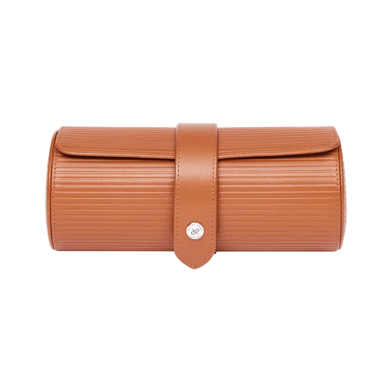Nova Three Watch Roll - Tan