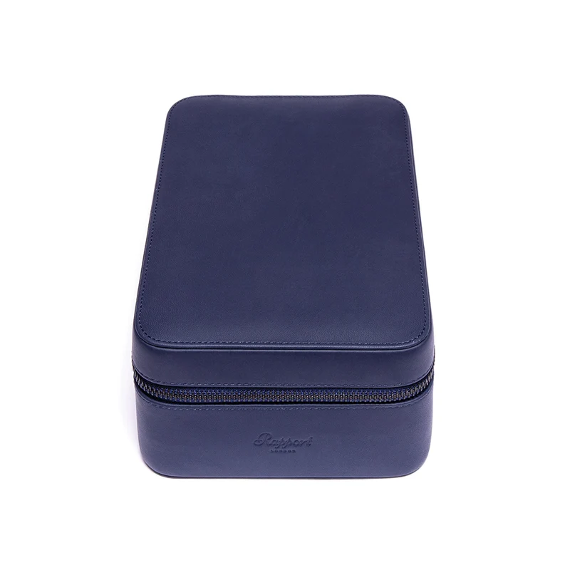 Hyde Park Four Zip Case - Navy