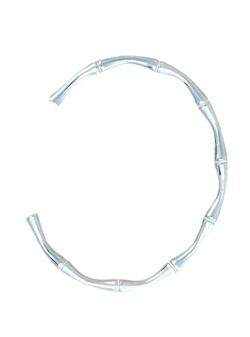 Silver florentine Bambù bracelet
