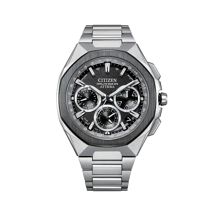 ATTESA Super Titanium™ Satellite Timekeeping 43.2mm - Grey on Bracelet