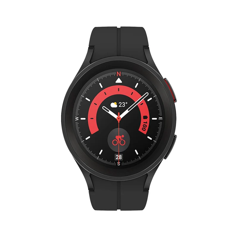 Samsung Galaxy Watch5 Pro Titanium LTE 45mm Black Titanium [~Refurbished: Excellent]