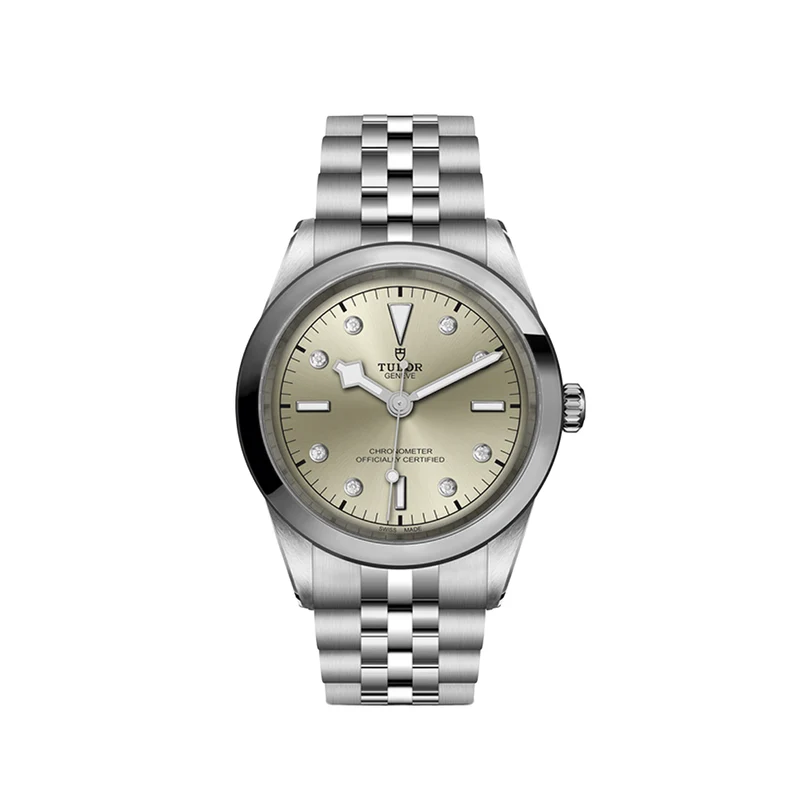 Black Bay One 41mm - Light Champagne, Diamond-Set on Bracelet