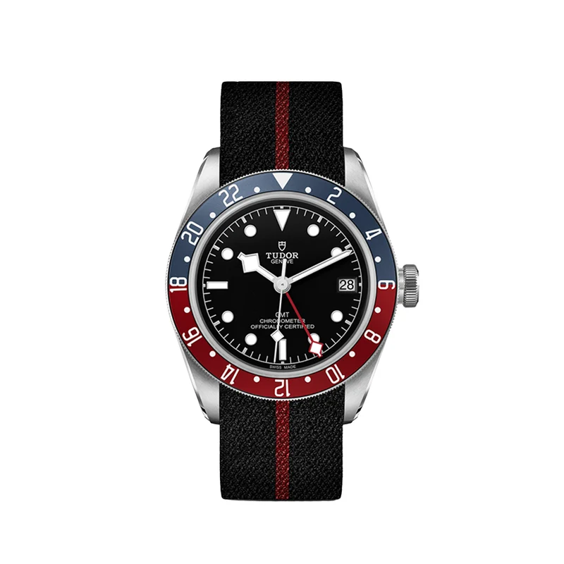 Black Bay GMT 41mm - Black on Fabric Strap