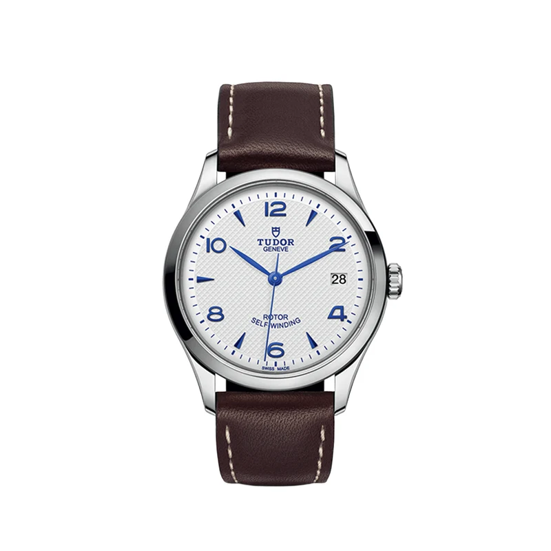 1926 36mm - Opaline on Leather Strap