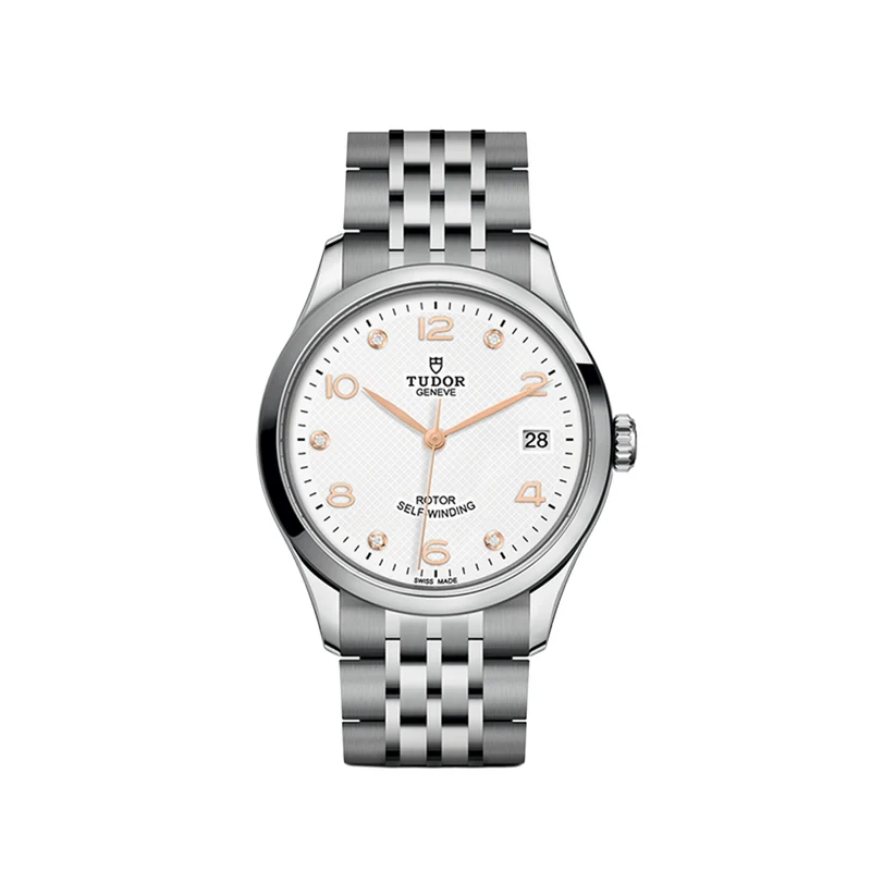 1926 36mm - White Diamond-Set on Bracelet