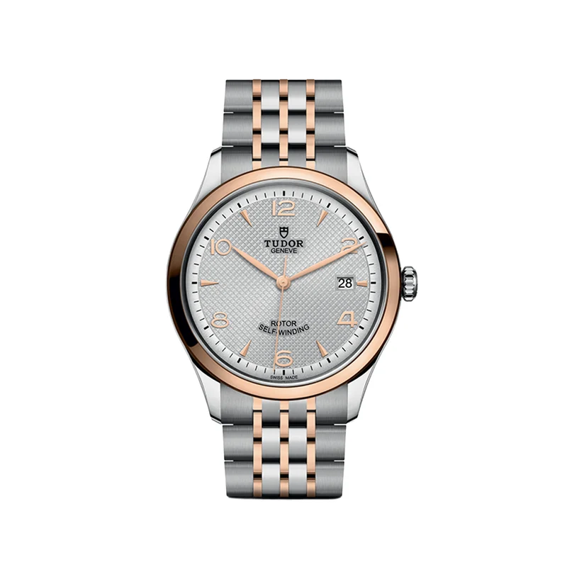 1926 Rose Gold Two-Tone 39mm - Silver on Bracelet