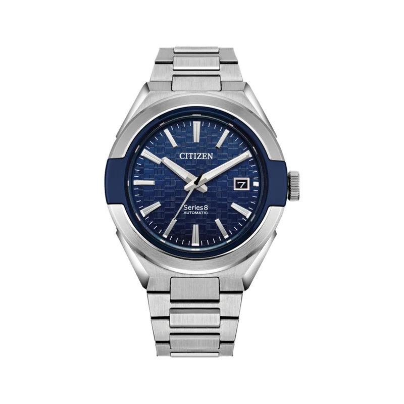 Series8 870 Automatic 40.8mm - Blue on Bracelet