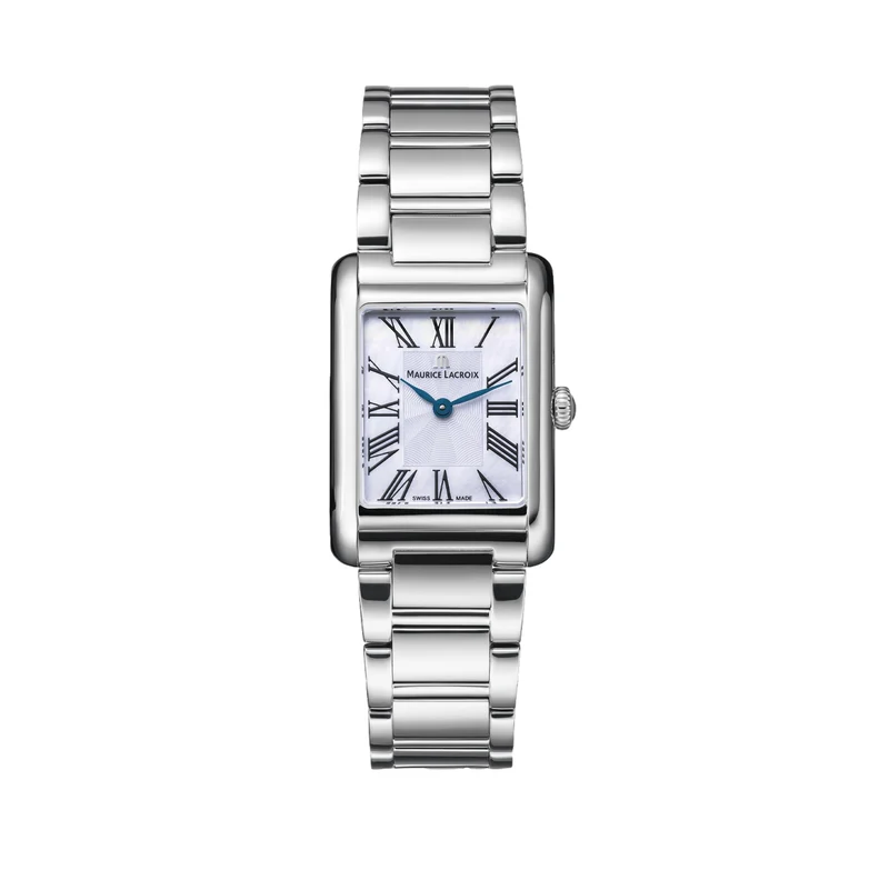 FIABA Square 24mm - Silver on Bracelet