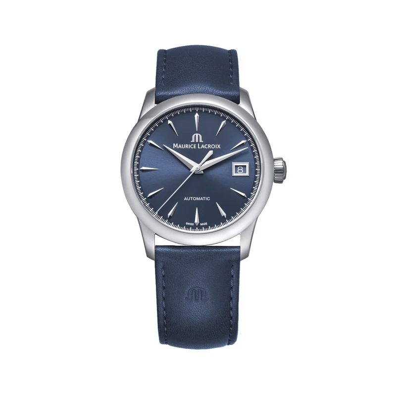 1975 Automatic 36mm - Blue on Leather Strap