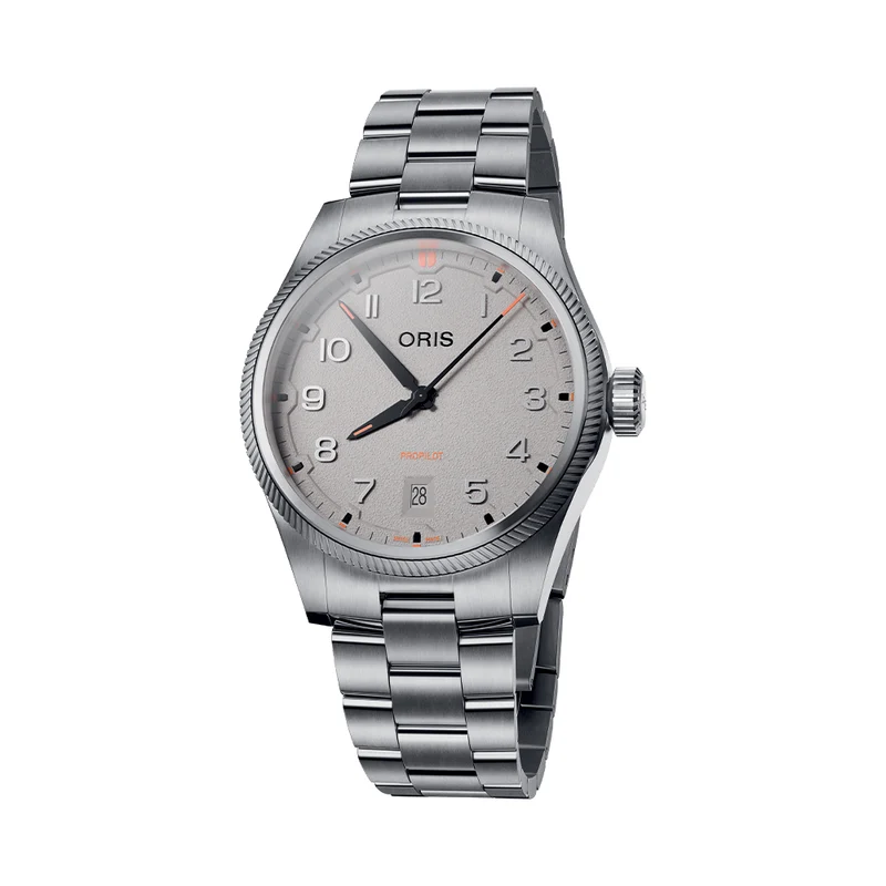 ProPilot Date 41mm - Chalk Grey on Bracelet
