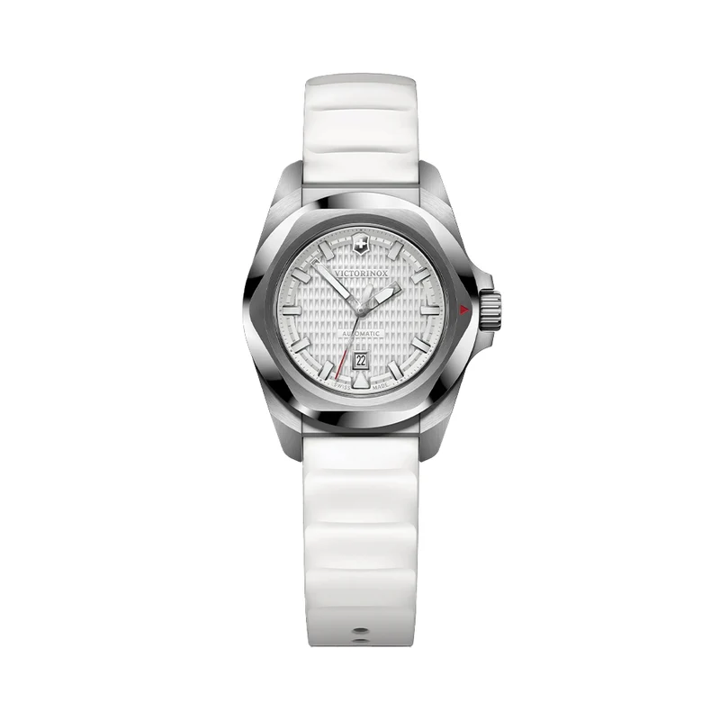 I.N.O.X. 32mm - White on Rubber Strap