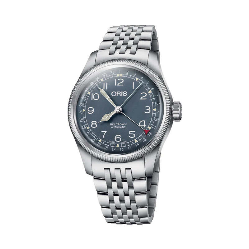 Big Crown Pointer Date 40mm - Blue on Bracelet