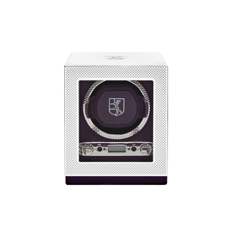 Single Watch Winder - Silver