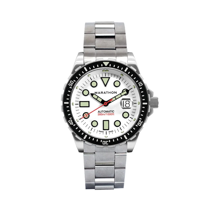 OSAR-D Type I Automatic with Date 46mm - Arctic White on Bracelet